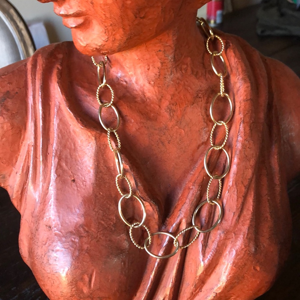Gold Loop Necklace